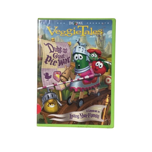VeggieTales Duke & the Great Pie War A Lesson in Loving Your Family DVD - Picture 1 of 4